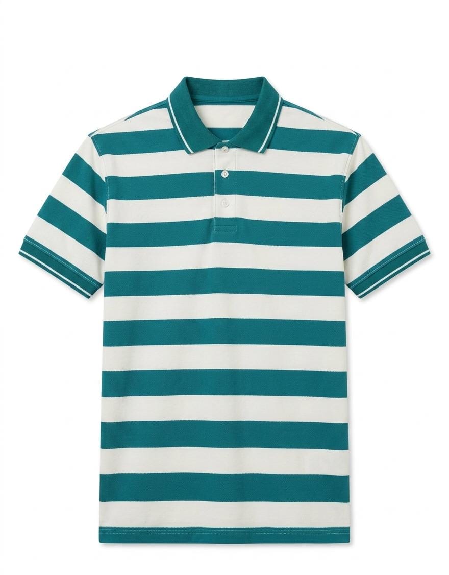 Stripe Printed Polo