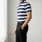 Stripe Printed Polo