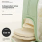 Stylish Dual-Zip Cosmetic Storage Bag
