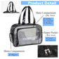 Stylish Dual-Zip Cosmetic Storage Bag