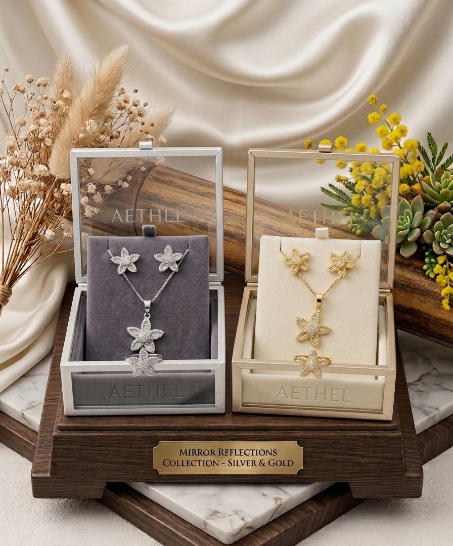 Sunflower Zircon Set