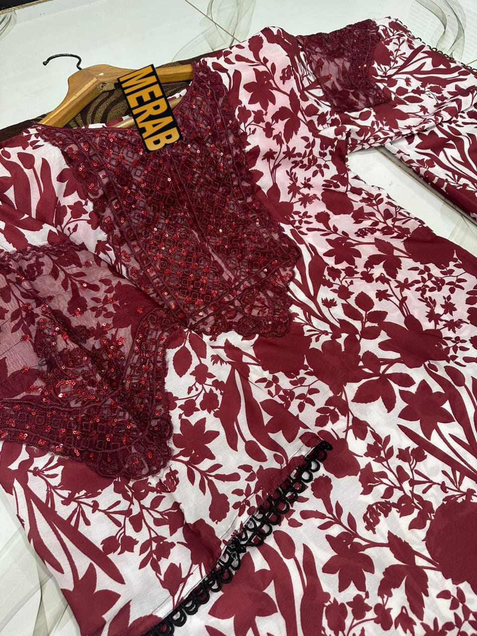 2 Pcs Swiss Lawn Suit