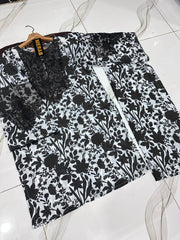 2 Pcs Swiss Lawn Suit