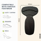 Pack of 7 T-Shape Shoe Heel Insoles