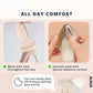 Pack of 7 T-Shape Shoe Heel Insoles