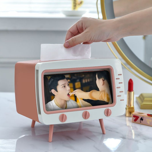 TV Shape Tissue Box