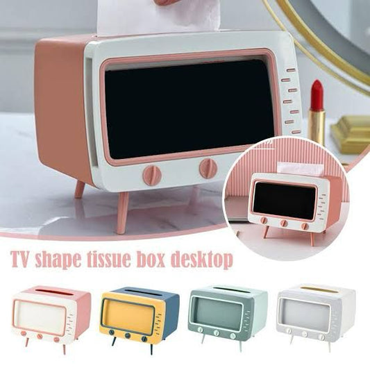 TV Shape Tissue Box
