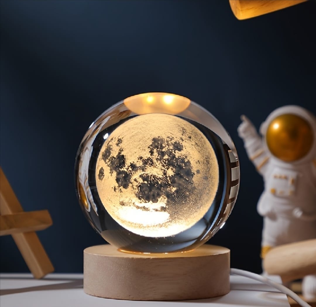 3D Ball Crystal Glass