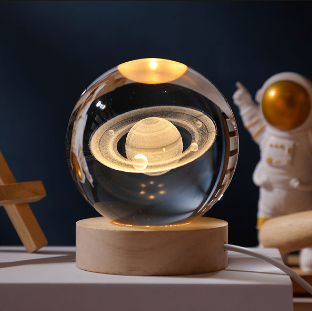 3D Ball Crystal Glass