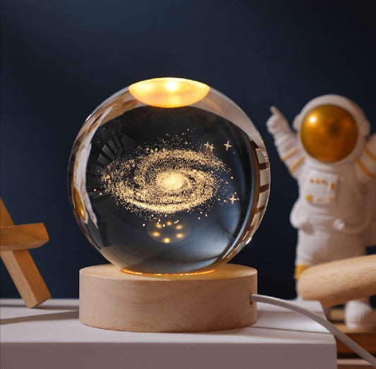 3D Ball Crystal Glass