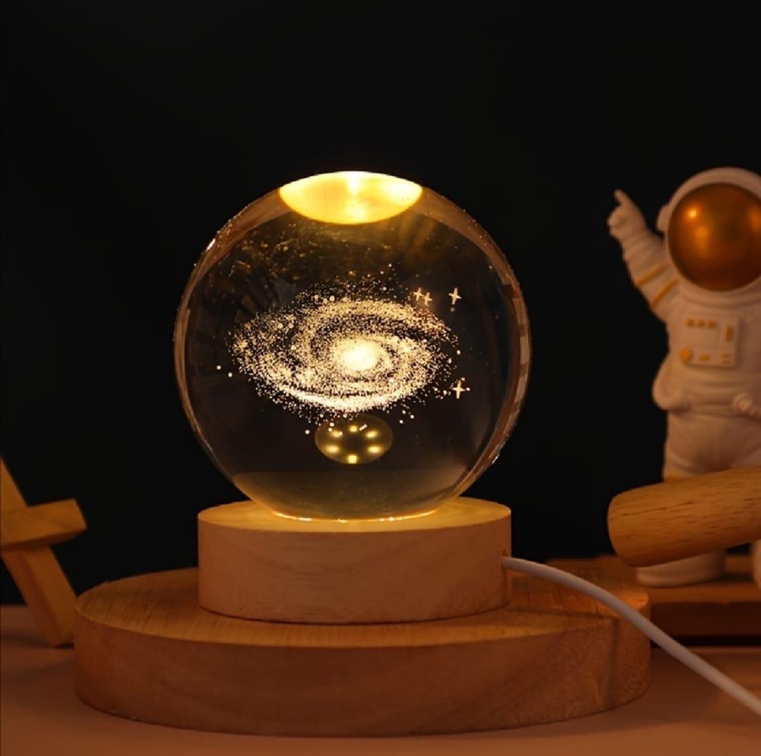 3D Ball Crystal Glass