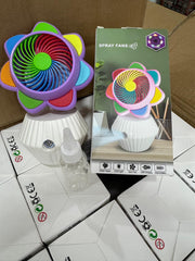 Flowers shape Table fan