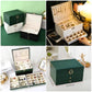 Three Layer Leather Jewelry Box