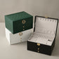 Three Layer Leather Jewelry Box