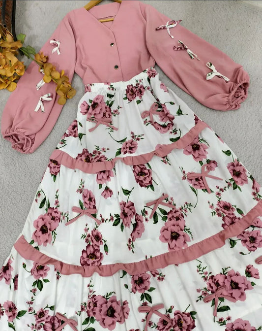 Top & Skirt Set