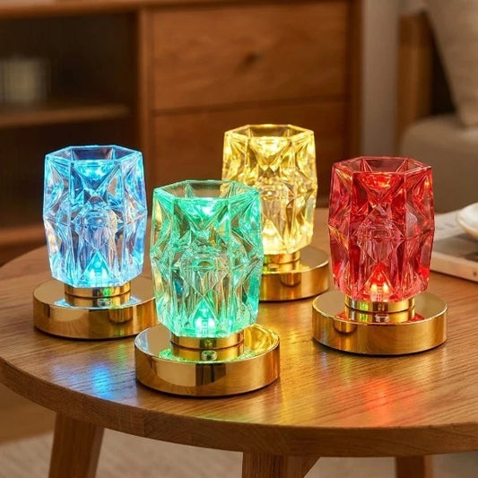 Diamond Shape Touch Sensor Lamp