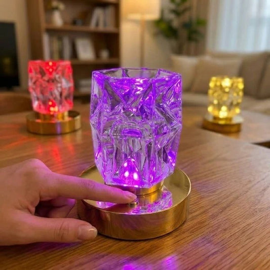 Diamond Shape Touch Sensor Lamp