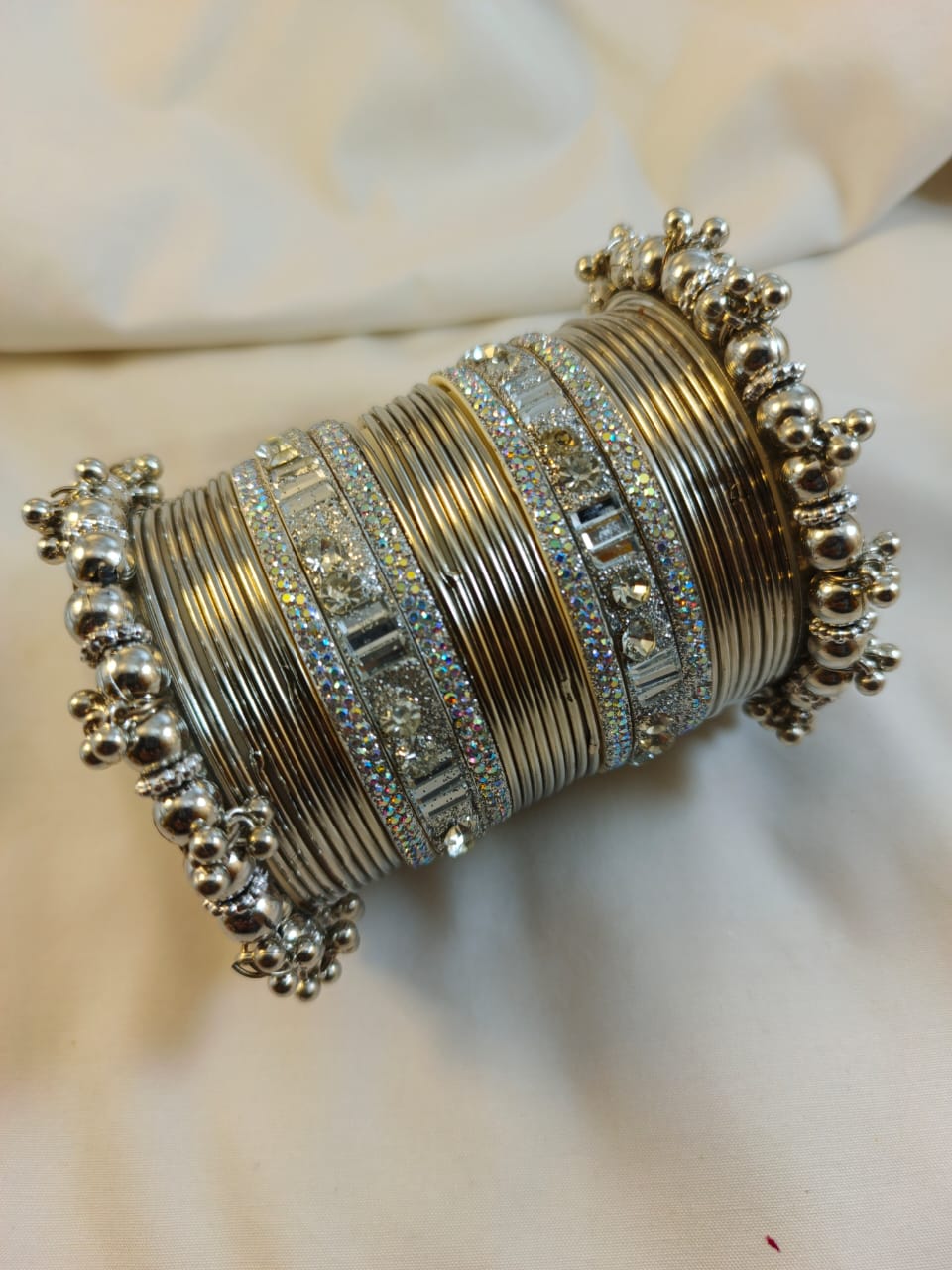 Traditional Steel Bangles Set
