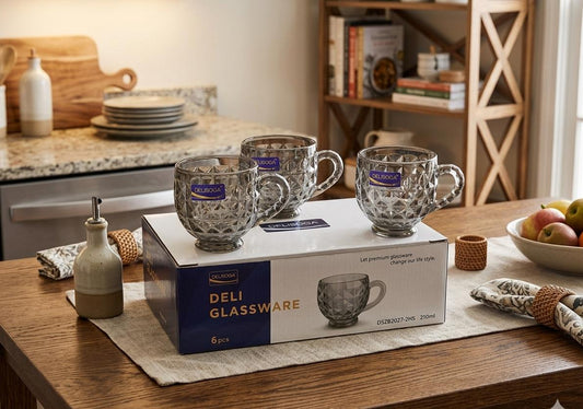 Transparent Glass Tea Cups