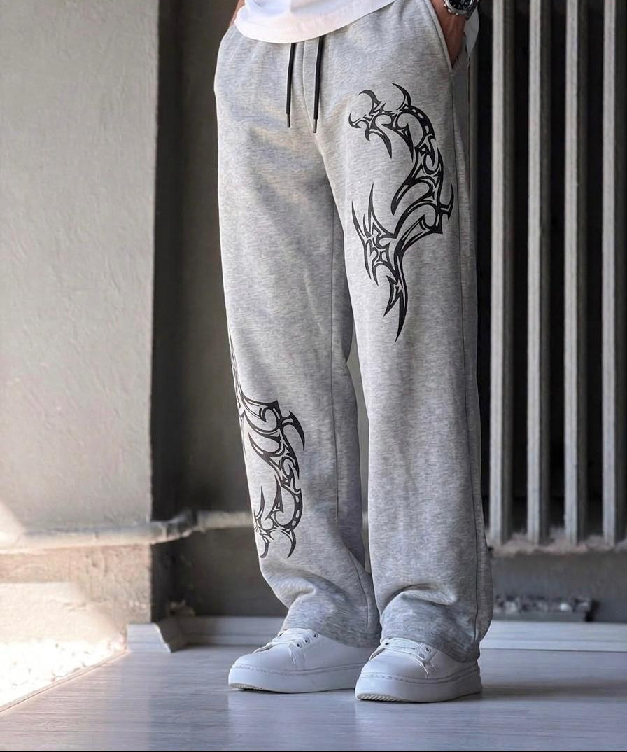 Tribal Print Baggy Trouser