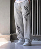Tribal Print Baggy Trouser