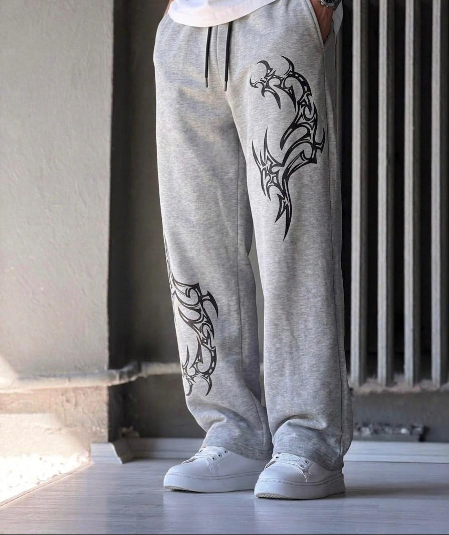 Tribal Print Baggy Trouser