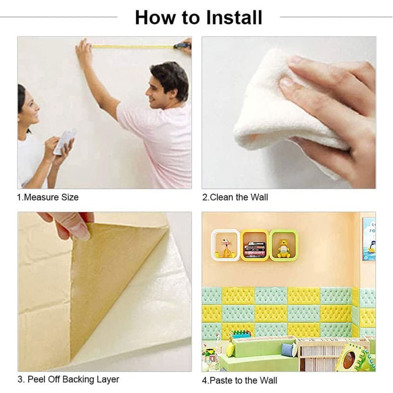 Tufted Foam Wall Sheet