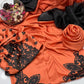 Un-stitched Floral Print