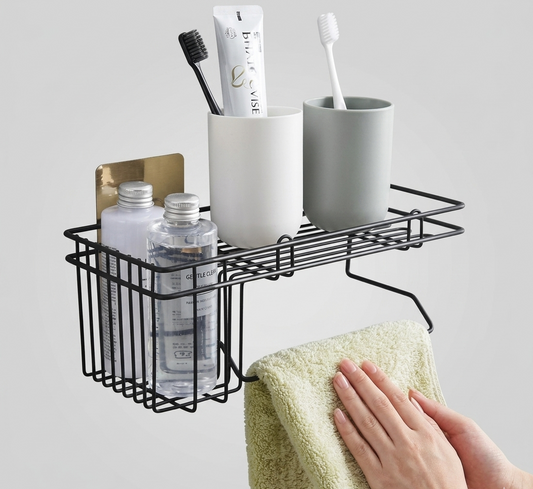 Wall-Mounted Shower Caddy