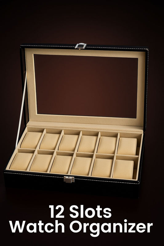 Watch Leather Storage Box