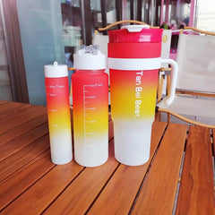 Gradient Water Bottles Set