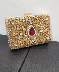 Luxury Metal Clutch