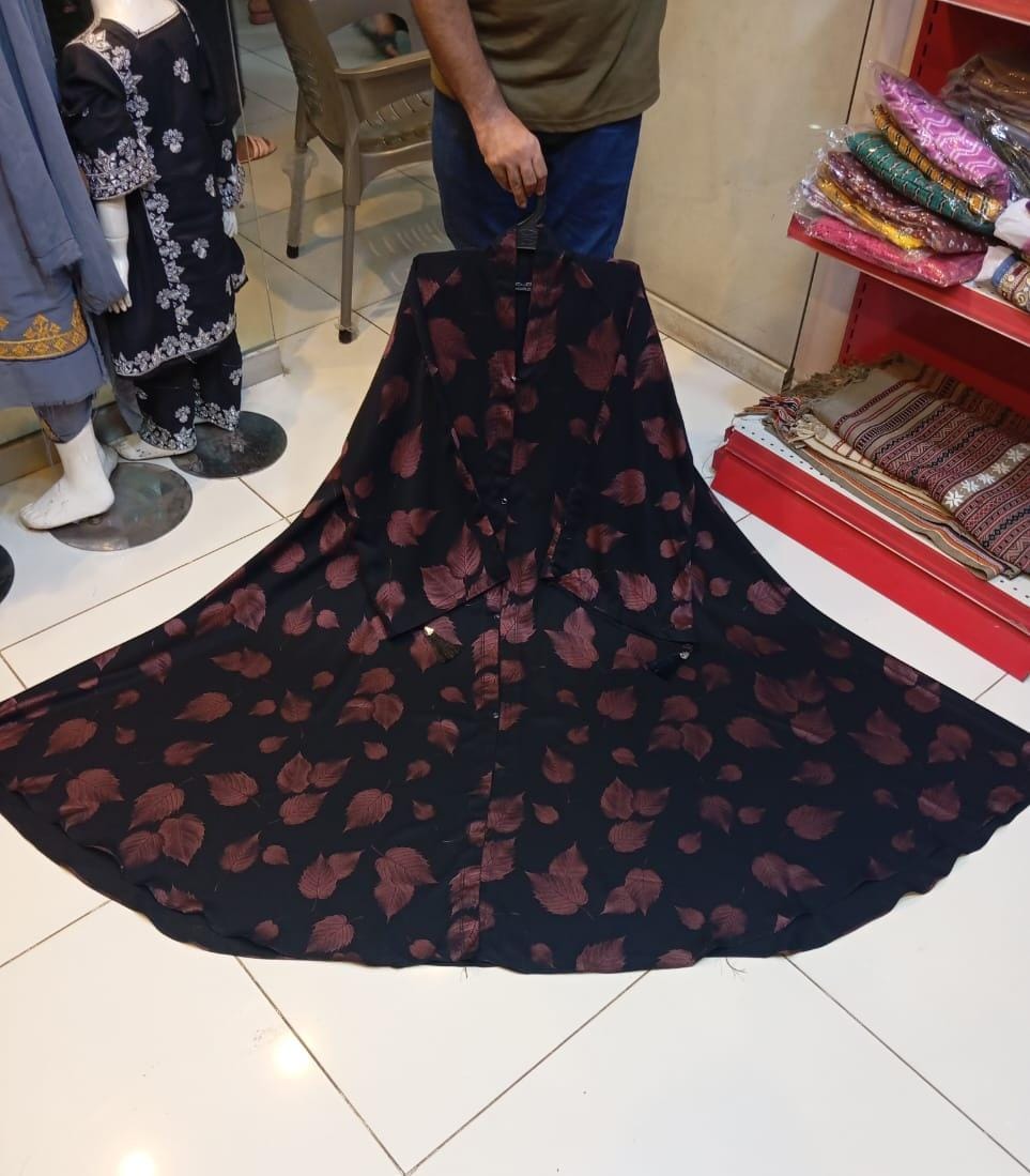 Self Printed Abaya