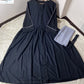 Front Platted Zip Abaya