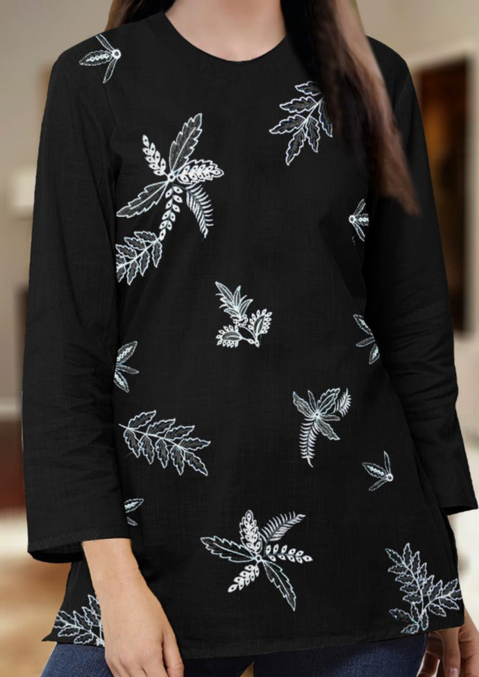 Embroidery top