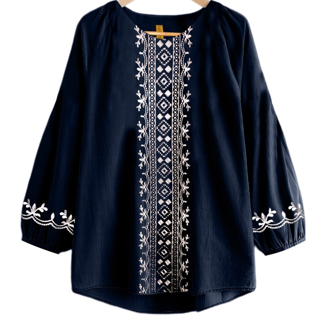 Embroidery top