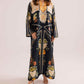 2-Piece Long Printed Kaftan