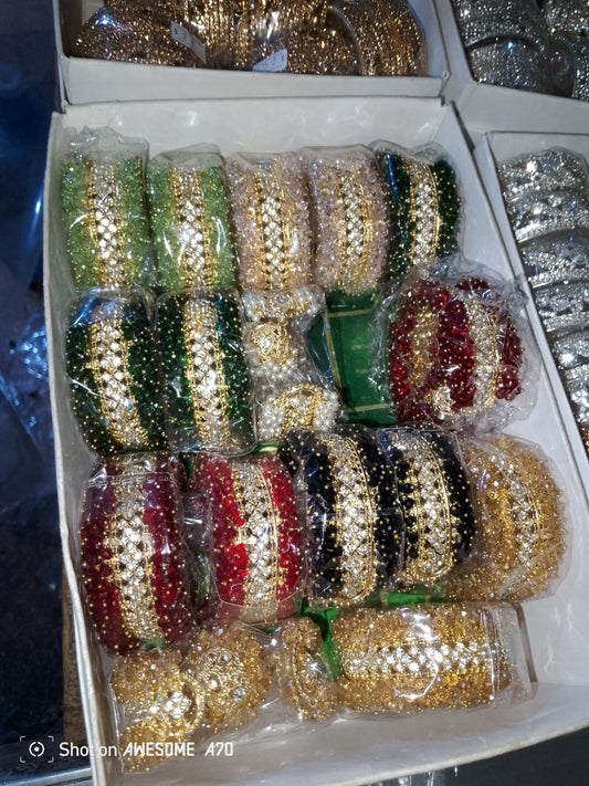 Fancy Gajra Jhumki Bangle