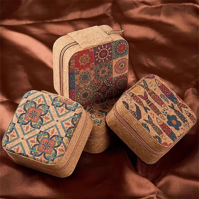 Mini Square Jewelry Organizer Box
