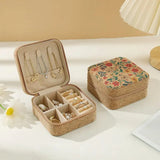 Mini Square Jewelry Organizer Box