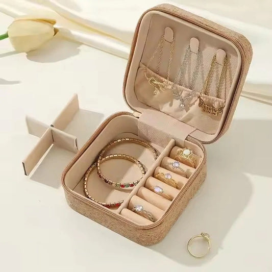 Mini Square Jewelry Organizer Box