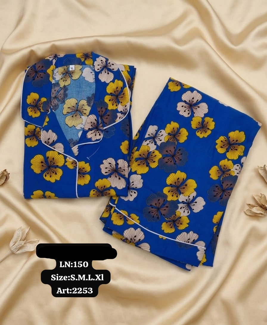 Printed Night Suit