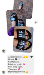 Shut up slides