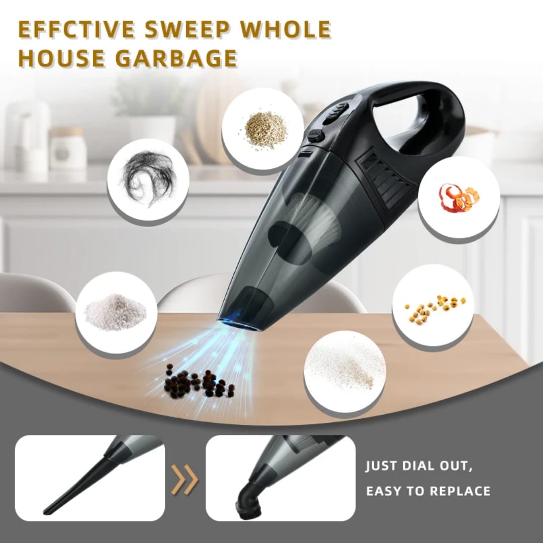 Wireless Portable Car Vacuum Cleaner