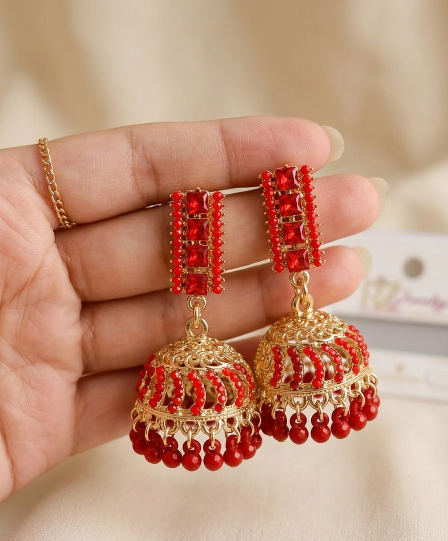 Zircon Jhumki