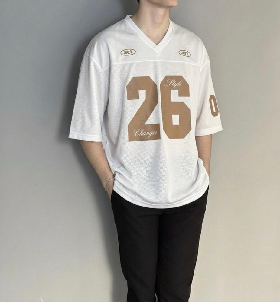 V-Neck Drop Shoulder