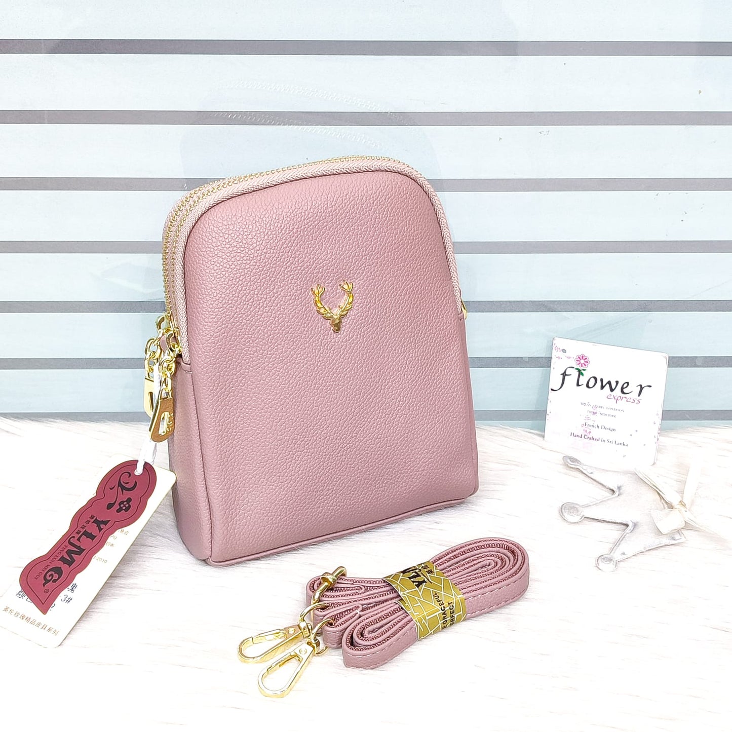 Zipper Crossbody