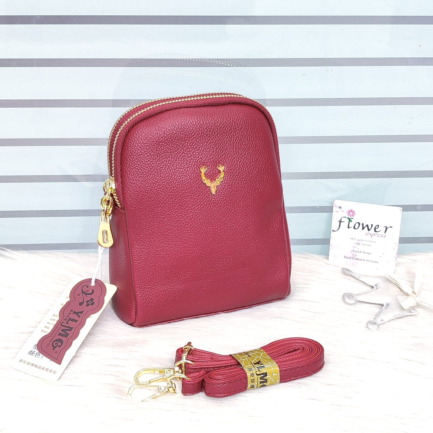 Zipper Crossbody