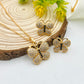 Zircon Butterfly Locket
