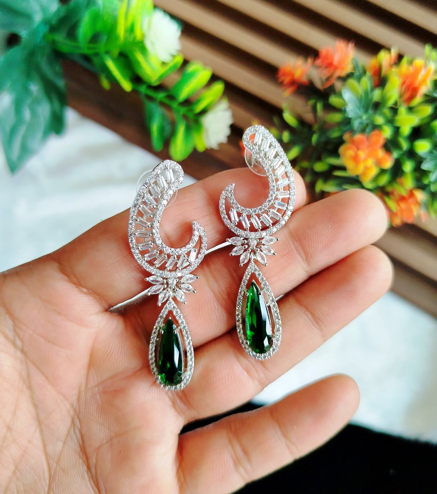 Zircon Earrings